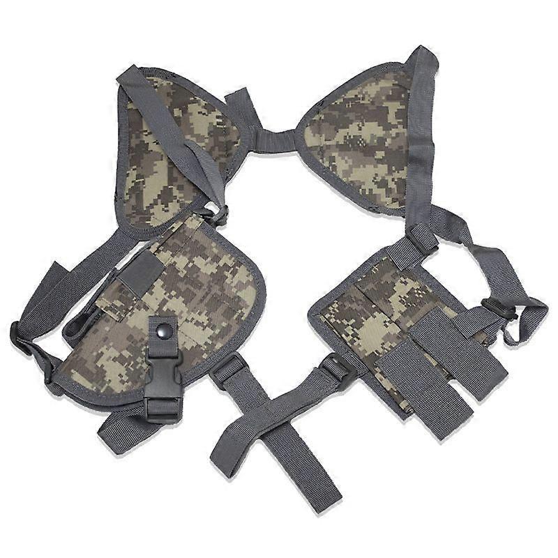 2025新しいガンホルスター-大型の拳銃にコンパクトにフィットします隠されたキャリーショルダーホルスター、マガジンポーチ付き男性用ギフトカラー2