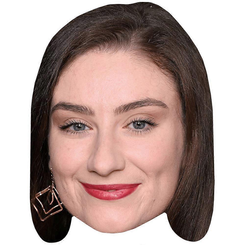 Amber Doig-Thorne (Smile) Celebrity Mask, Flat Card Face