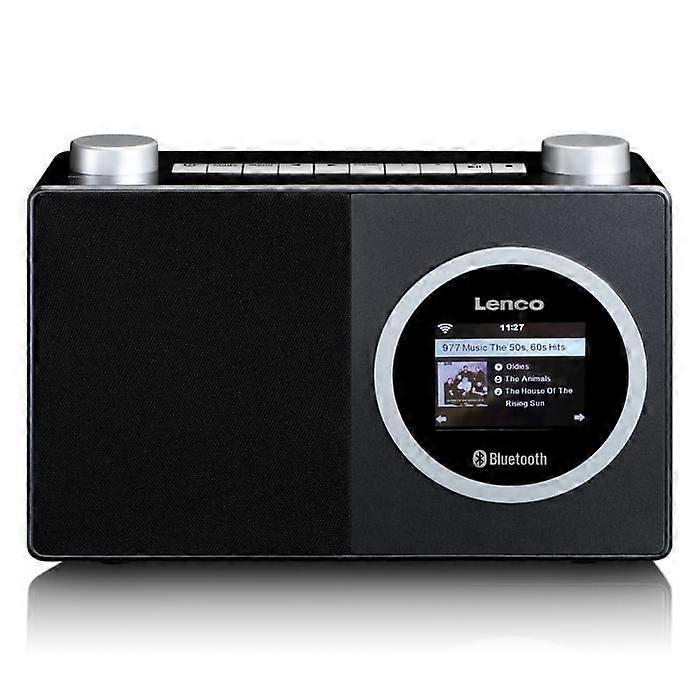 Lenco DIR-70BK - Internet Radio with Color Screen and Bluetooth® - Black