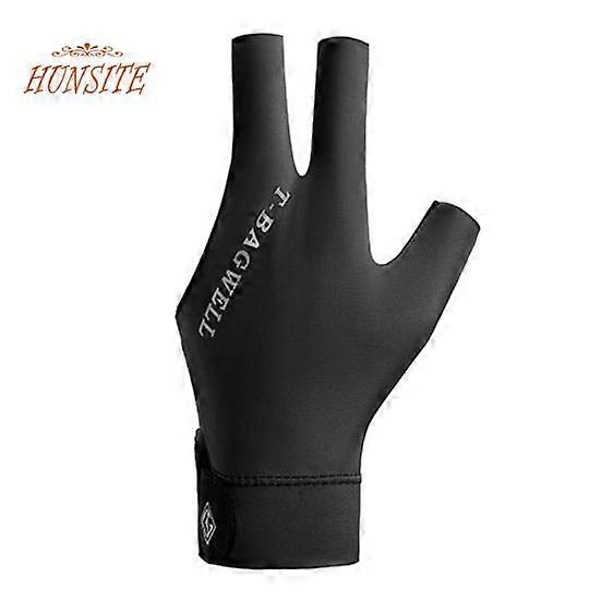 1Pc Left-hand Billiard Pool Glove Quick Dry Breathable Sweat Absorption 3 Finger Design Billiard Pool Glove Sports Supplies