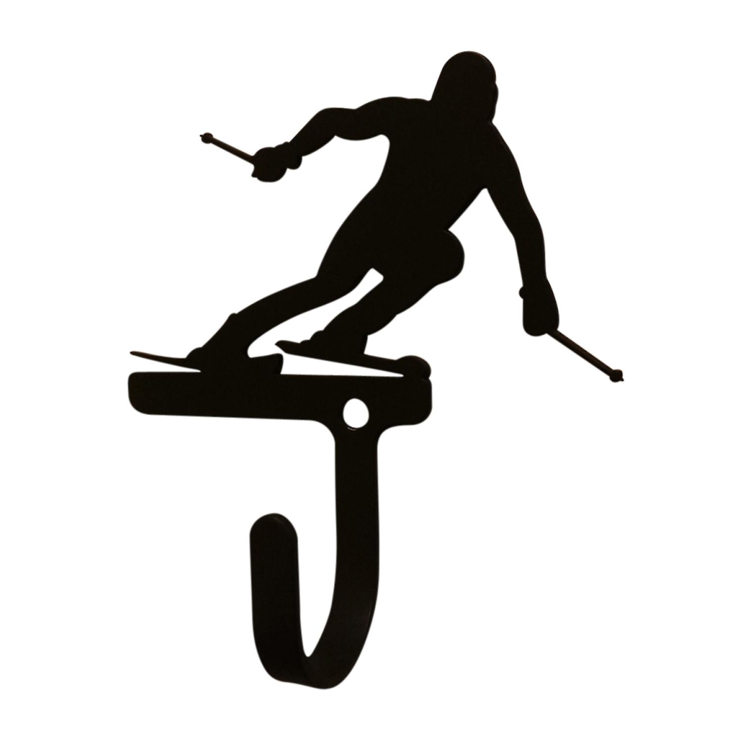 NEW Skier Wall Hook Small