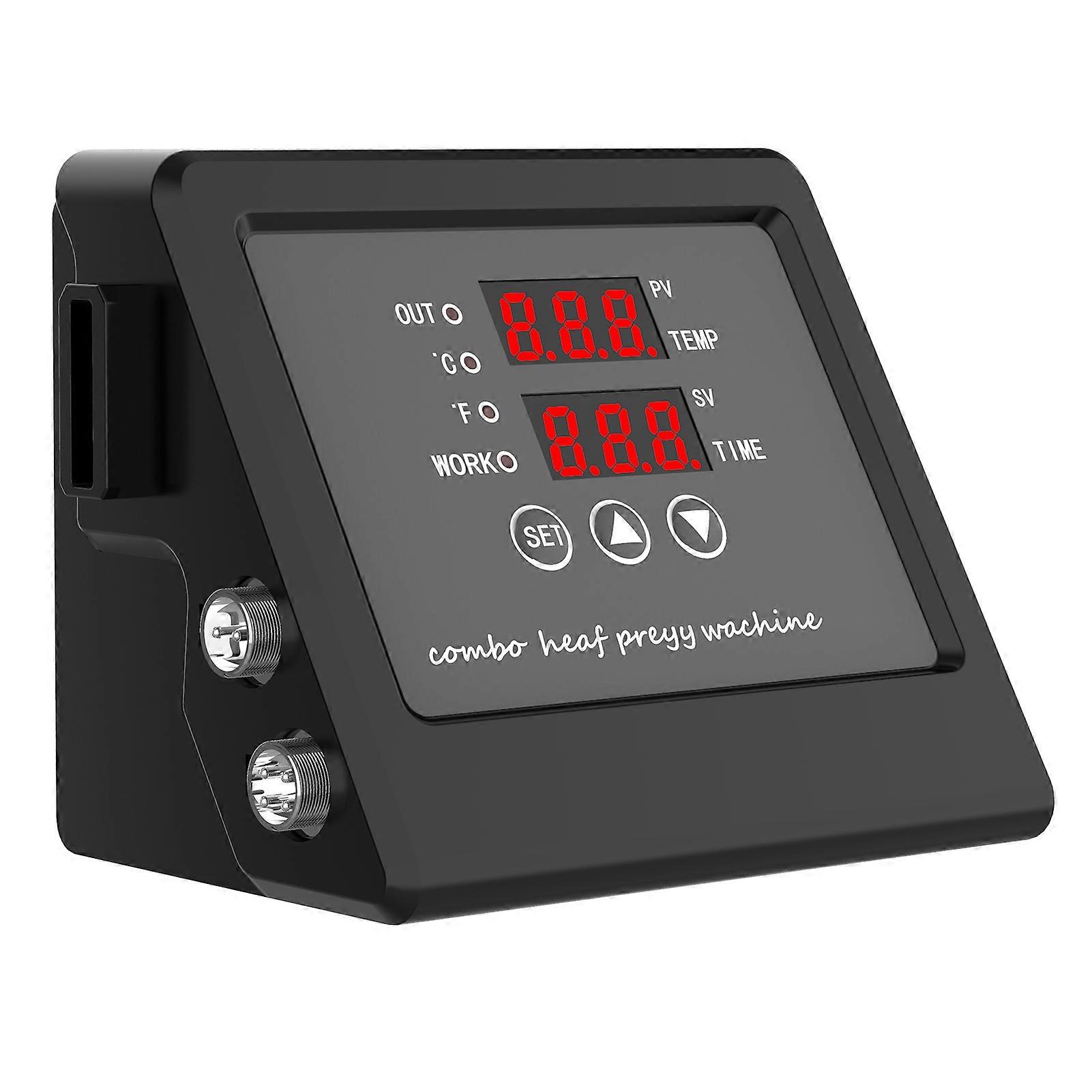 Multi-functional Press Control Digital Box LED Controller for T-shirts/Plate/Cap/Mug Swing Away Heat Transfer Sublimation Print Machine