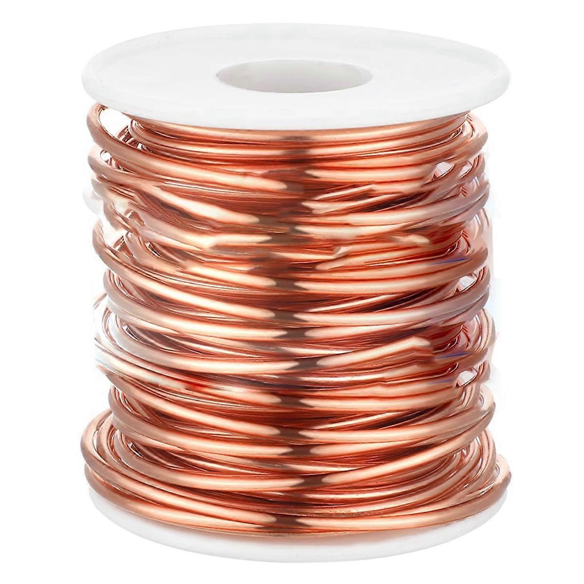 Soft Copper Wire for Electroculture Plants Bare Wire,1 Pound Spool