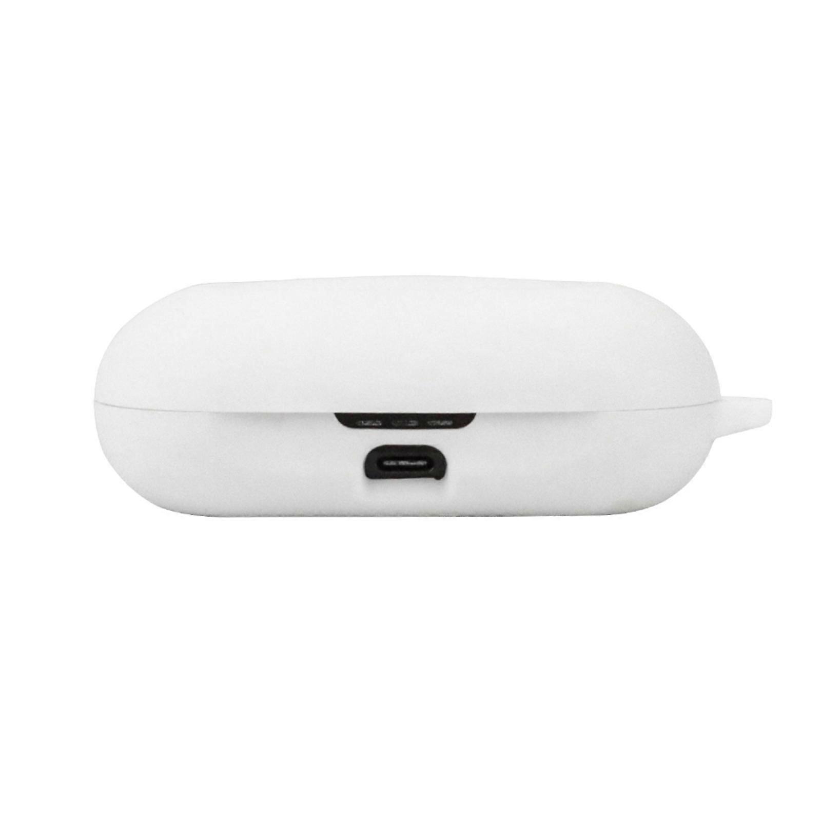 Headphone Protective Case Compatible for TVC 200 Cover Shockproof Shells Washable Housing Anti scratch Sleeve Soft Frame White