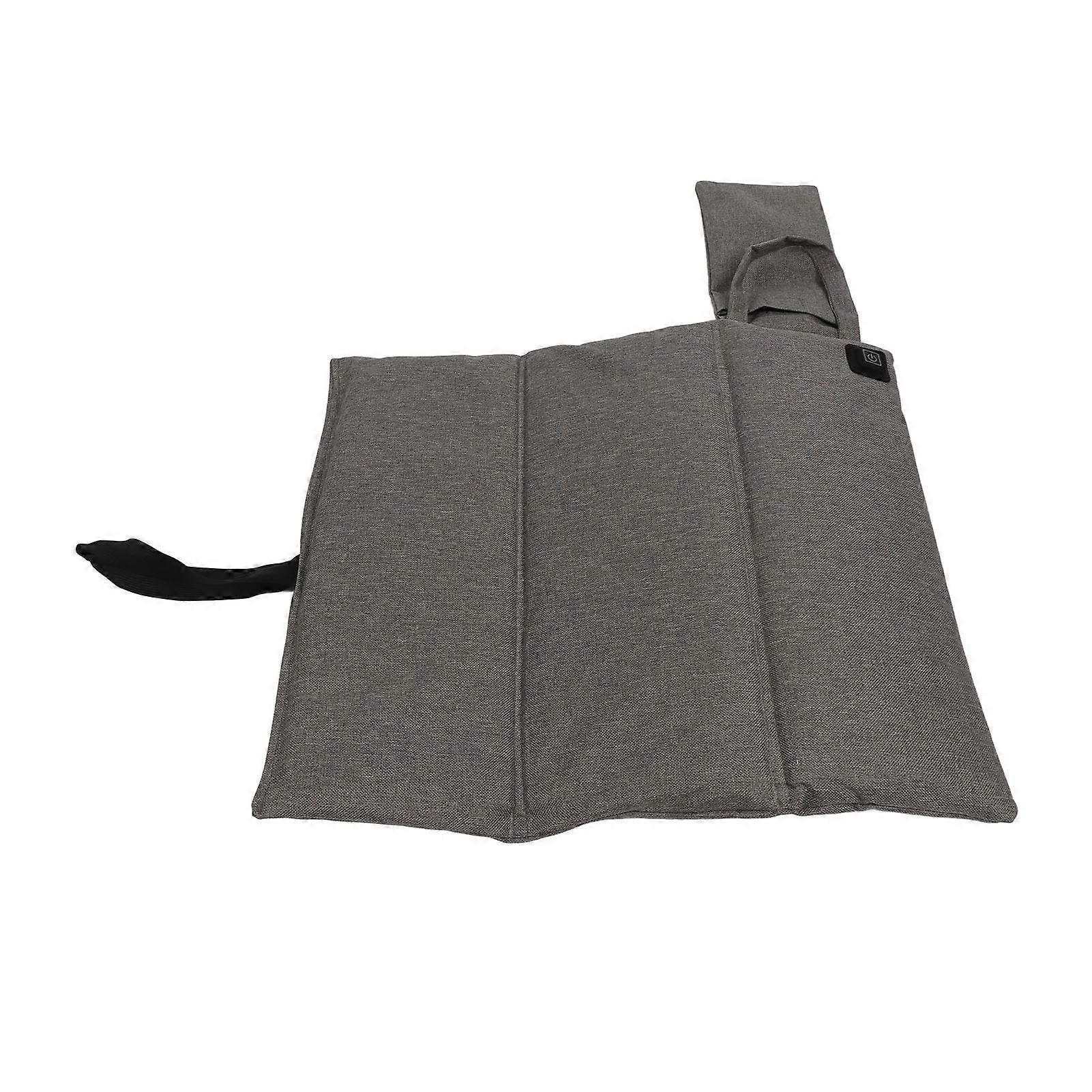 Coussin chauffant pour chaise, 3 températures réglables par USB, coussin chauffant portable et pliable pour bureau, pêche, stade