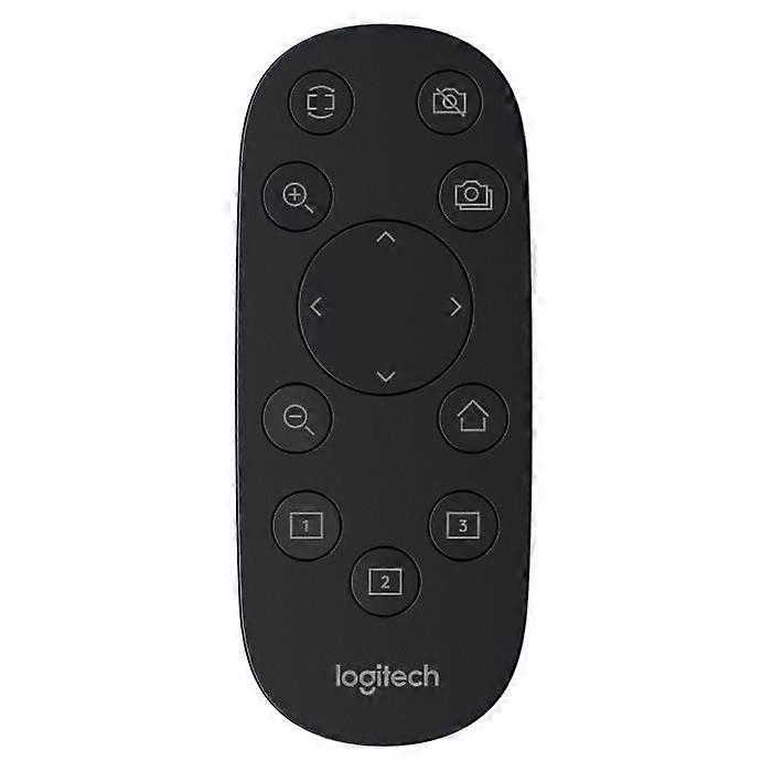 Remote Control - LOGITECH - 993-001465 - Wireless RF - Black - Press the buttons