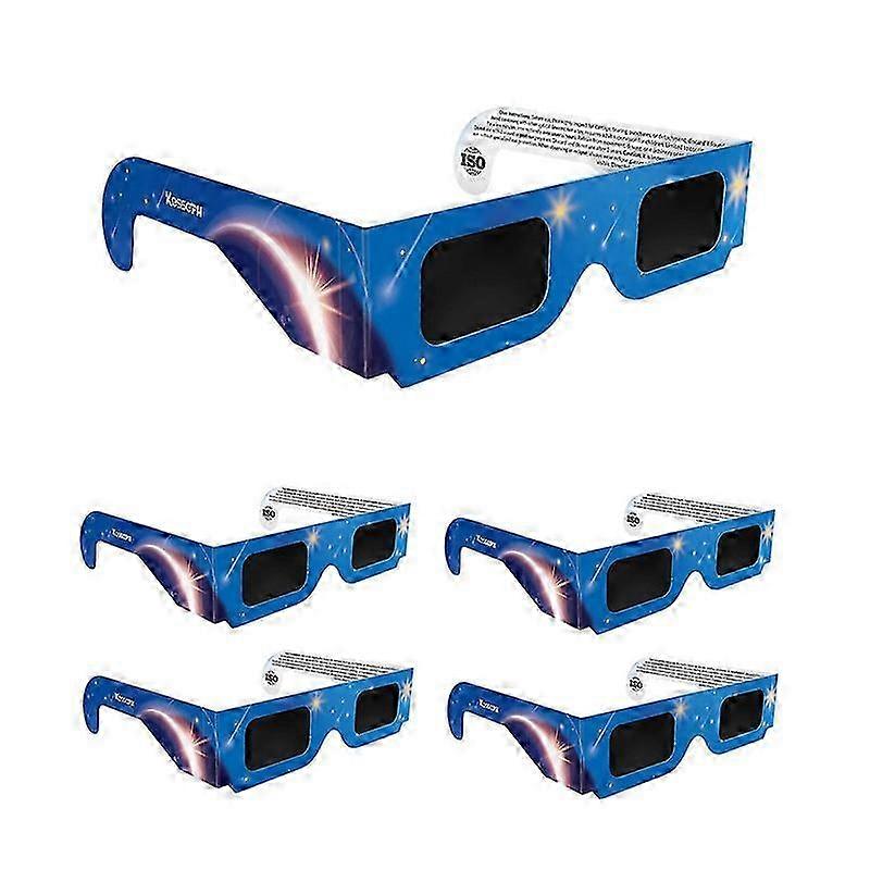 2024 Approved Eclipse Glasses for Observation - 5 Pack Set