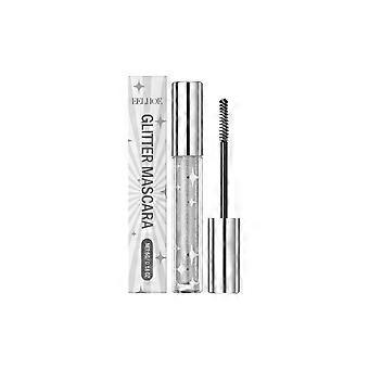 EELHOE Silver Glitter eye black Glitter eye black around the eyes Natural and long-lasting makeup party for eyelashes and eyebrows, women's eye makeup
