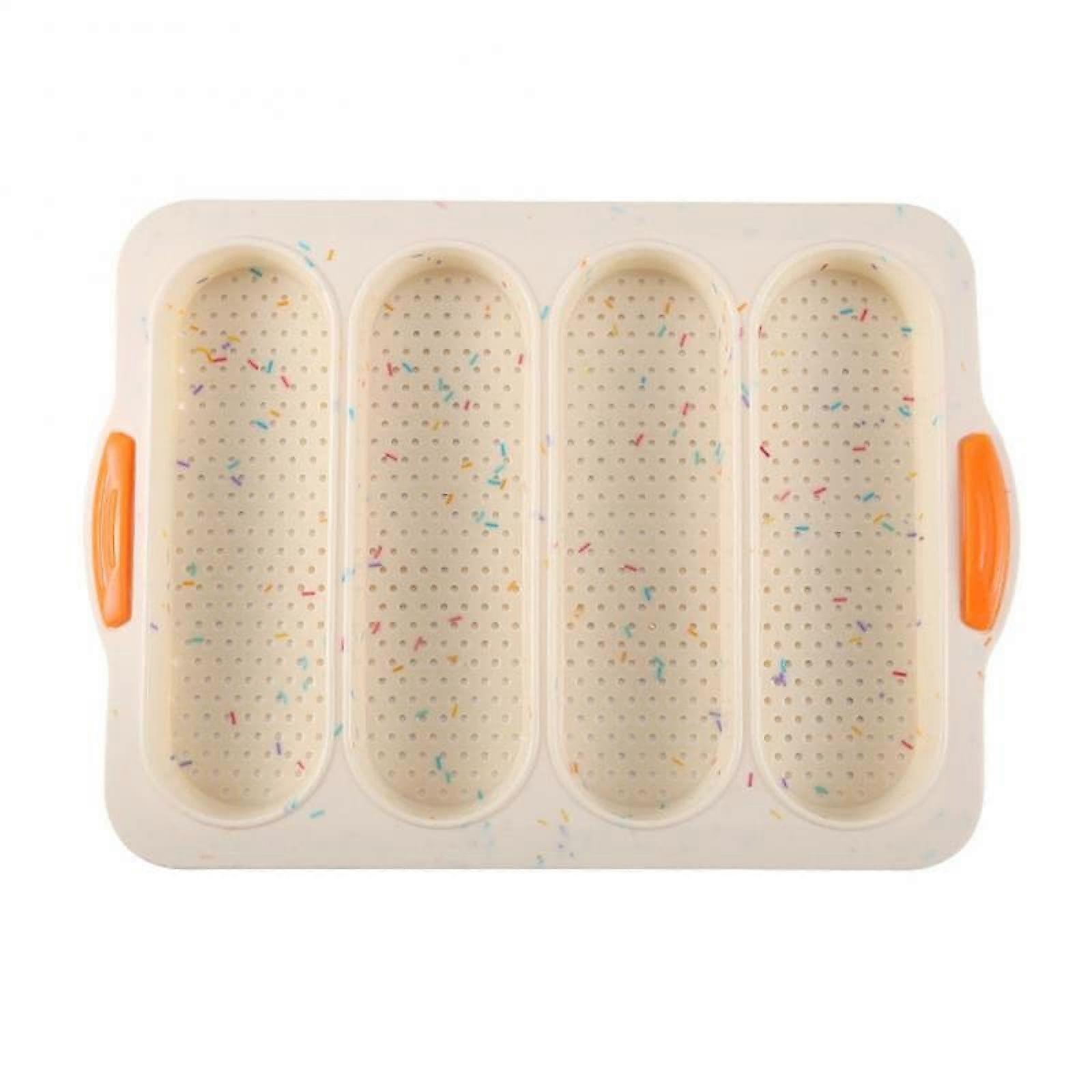 Nonstick Baking Tray for Baking French Baguette Bread with 4 Groove