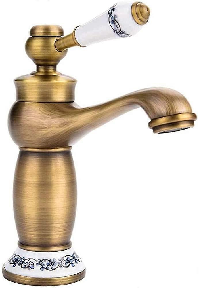 Faucets Faucet Hot and Cold Water,Sink Faucet Chrome Faucet Bathroom Faucets