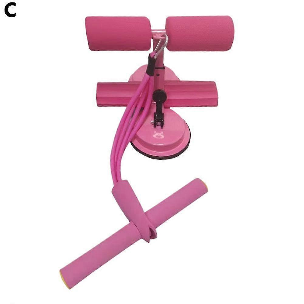 3-Level Adjustable Abdominal Workout Bar with Dual Suction Cups for Safe Floor Exercises