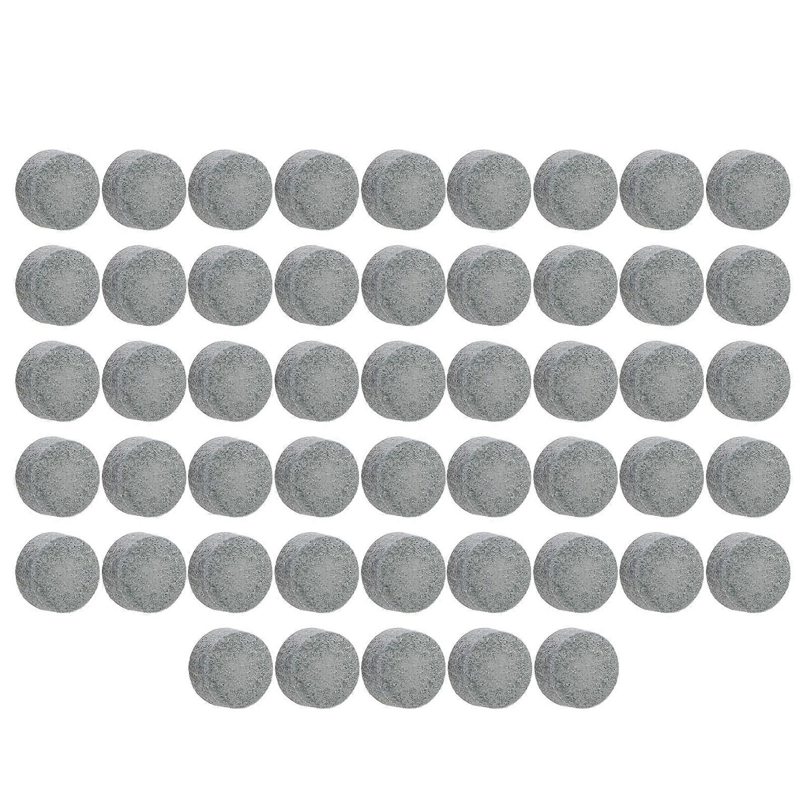 50Pcs Pool Cue Tips, Leather Replacement for Daily Use