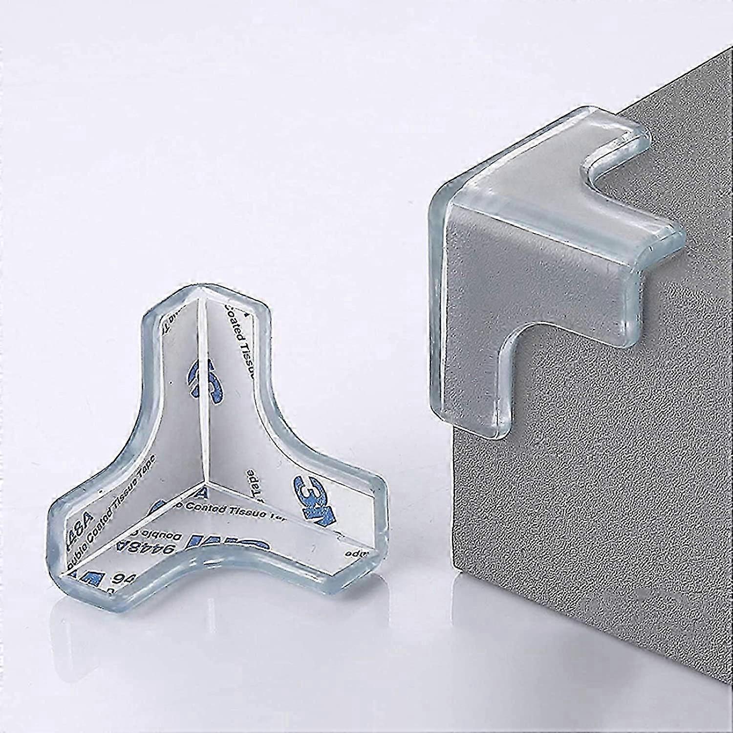 Table Corner Protectors, 20pcs Clear Corner Protectors, Corner Protectors, Anti-Shock Corner Protectors(T shape)