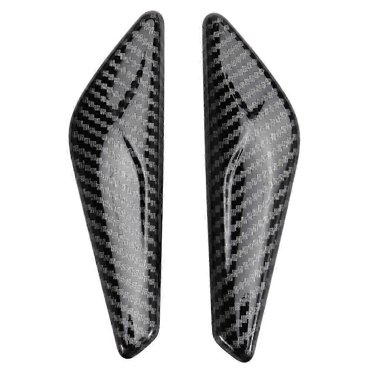 suitable for Car Front Side Carbon Fiber Trim Finisher 51117338569 51117338570 for X3 F25 2011-2018 X4 F26 2014--YI WU CHUN HUI