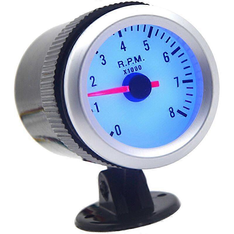 12V Car Modified Blue LED Racing Tachometer