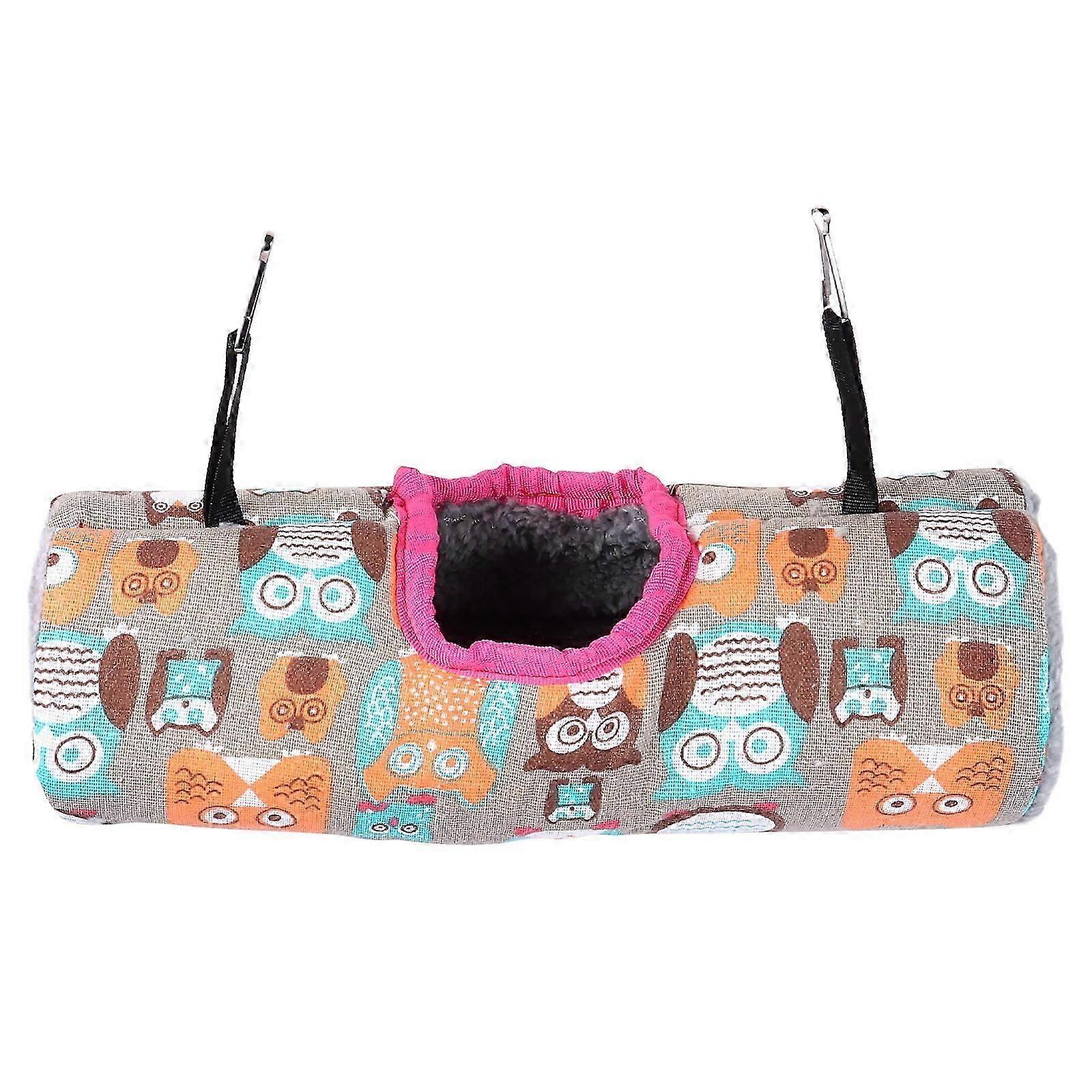 Hanging Tunnel Glider Hammock Cage Accessories Bedding for Chinchilla Ferret