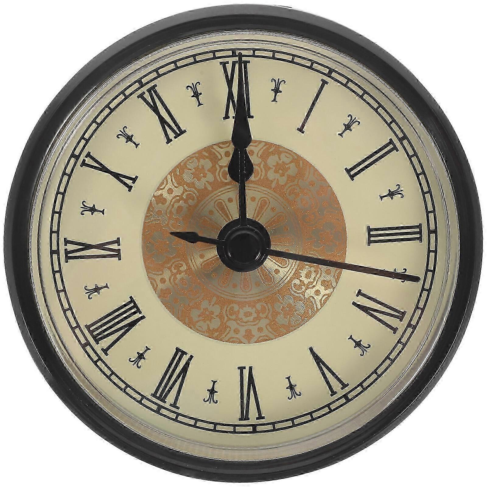 Replacement Clock Insert Clock Part Clock Insert Vintage Clock DIY Clock Movement Insert