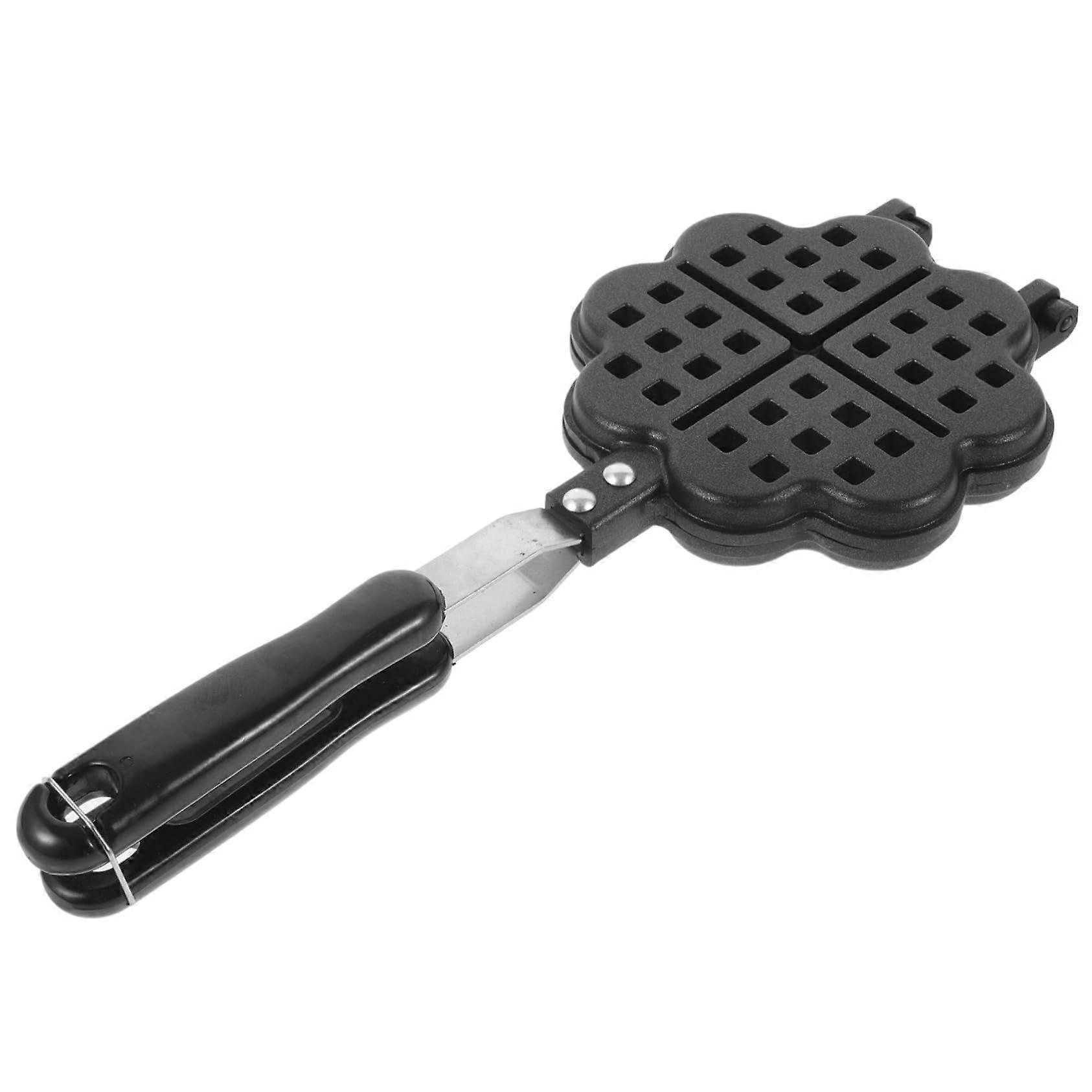 Double Sided Baking Pan Waffle Moulds Non-Stick Cake Molds for Home Bakery, 12-Cup Size, Durable Material