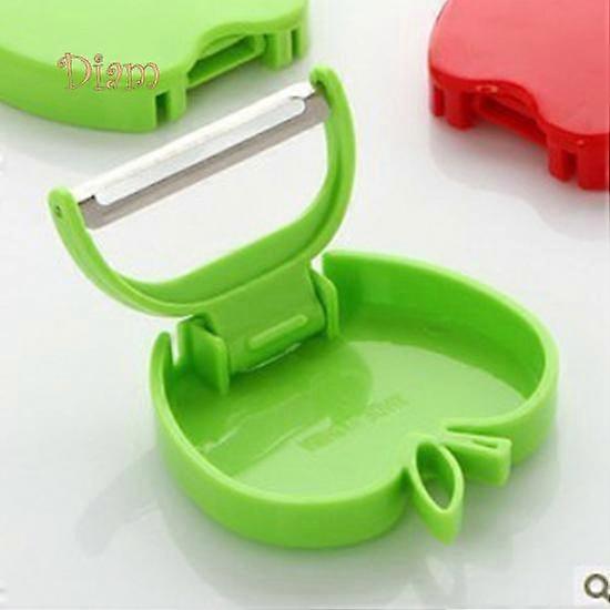 BH Foldable Apple Shape Fruit Vegetable Peeler Cabbage Cucumber Potato Pear Slicer Accessories