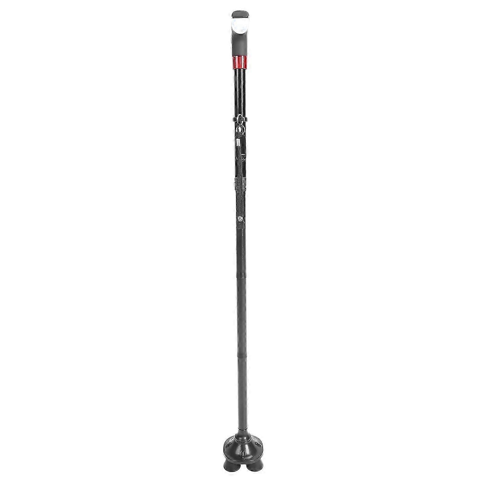 Foldable Walking Cane Stainless Steel Collapsible Walking Stick Adjustable Elderly Cane