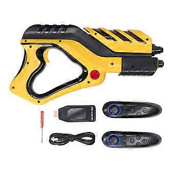 TV Motion Hunting Gun Handgreep Video Game Gun Somatosensorisch speelgoed met draadloze handvatten U Disk