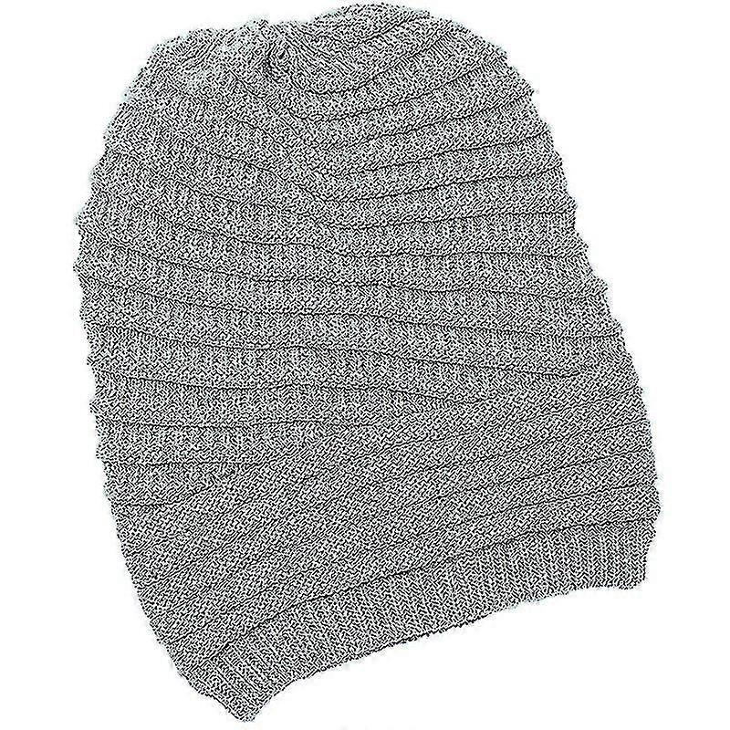 kvinners strikket slouchy lue lue vinter varm cap a