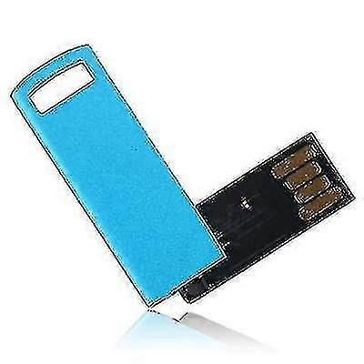 New 4gb Metal Series Usb 2.0 Flash Disk (blue)