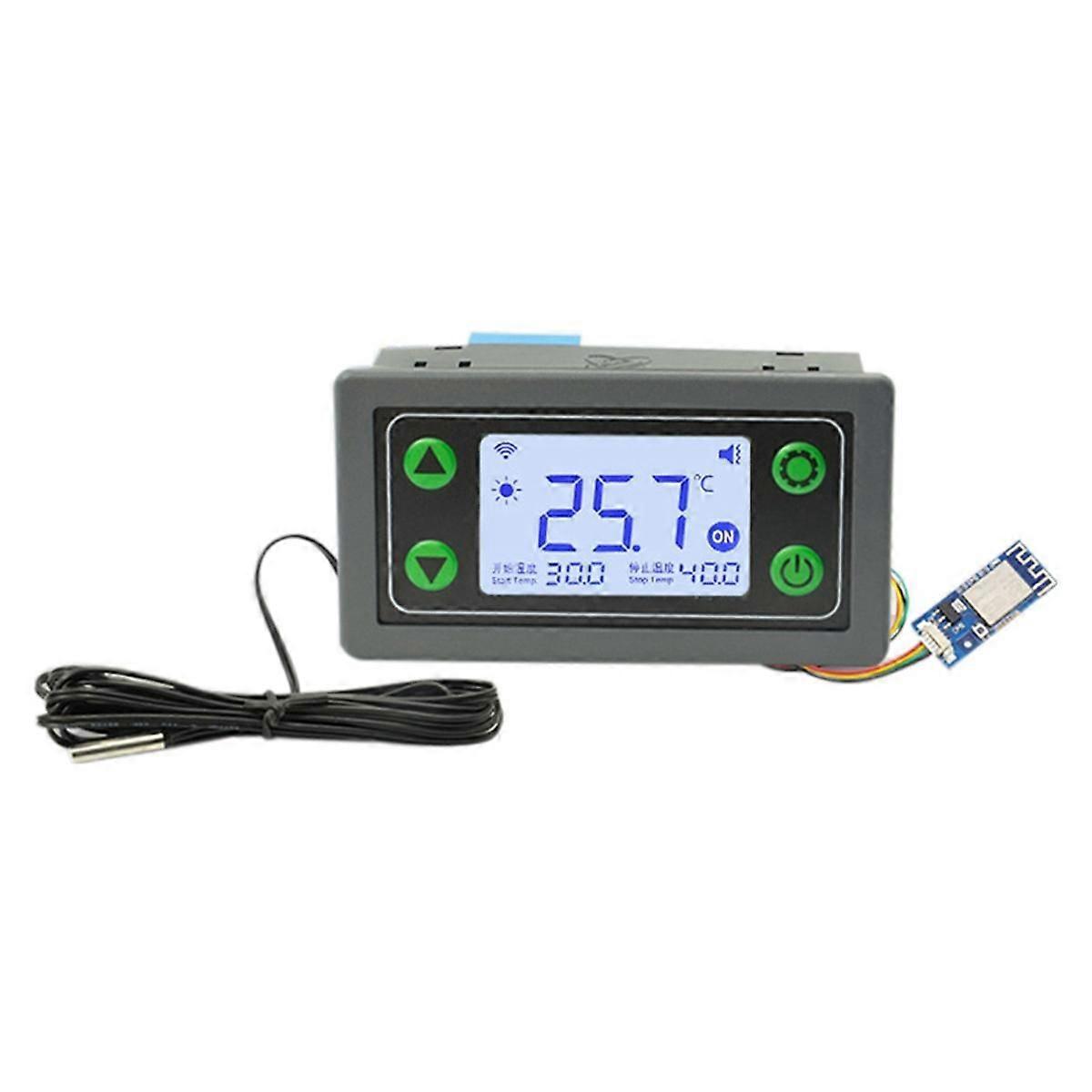 SA30W 30A WIFI Thermostat Temperature Controller Digital Display Thermostat High Low Temperature Alarm