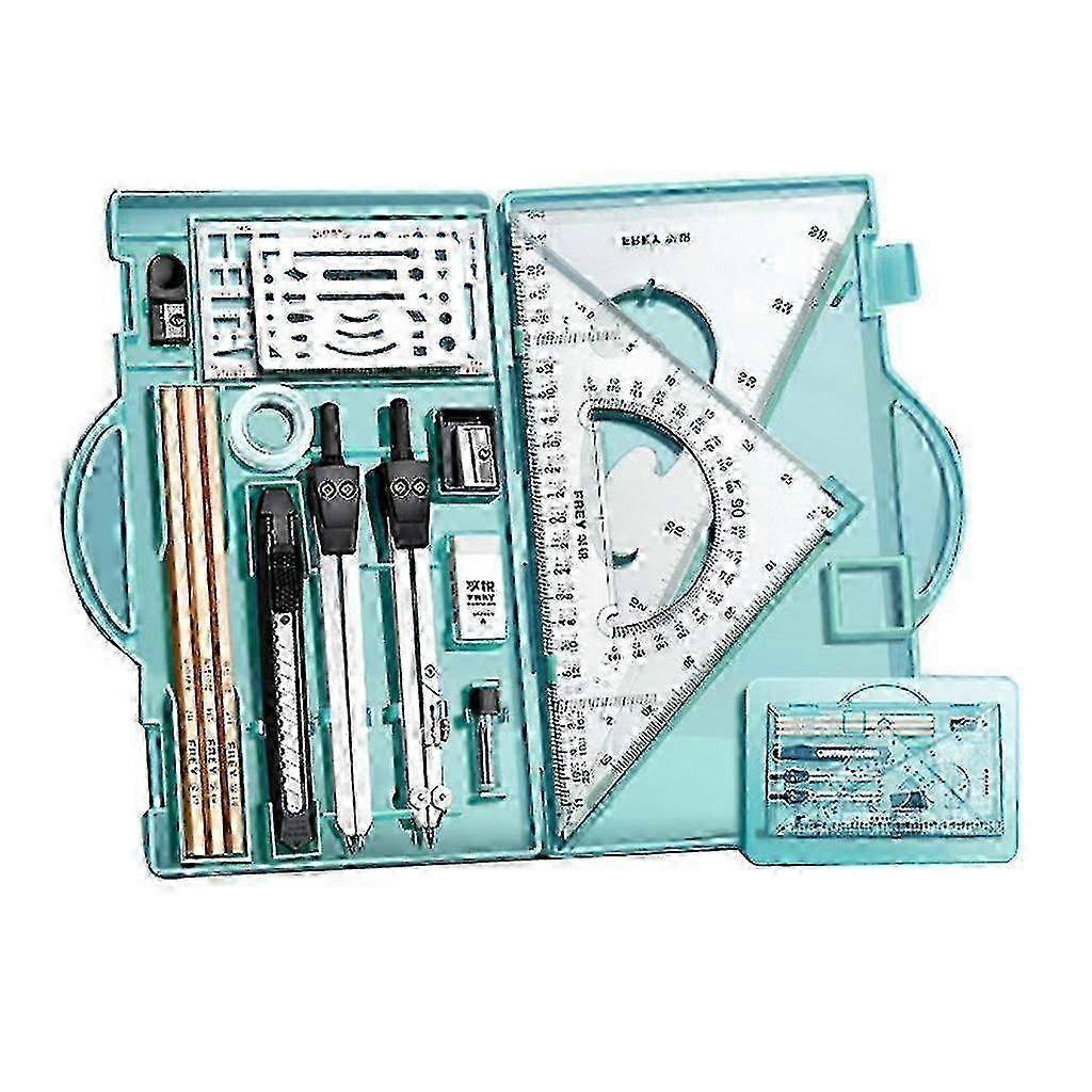 Architect Set,professional Geometry Set,compass And Protractor Set,drafting Tool