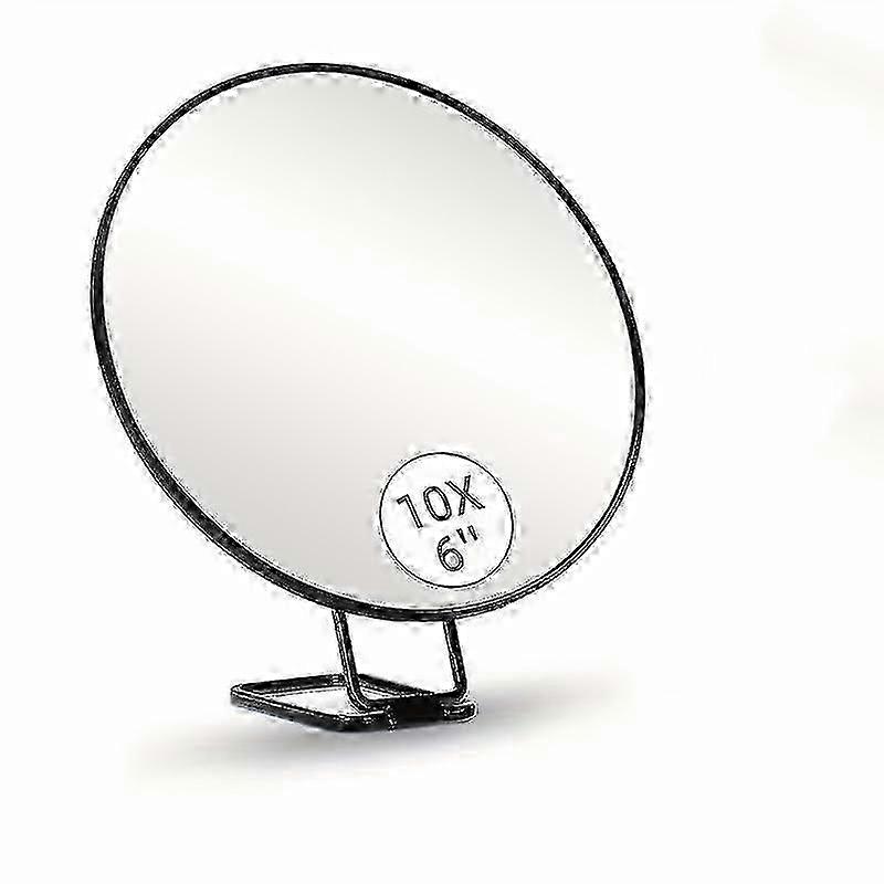 30x Magnifying Mirror, Magnifying Mirror With Stand And Tweezers, Handheld Mirror With 30x/1x Magnification, Compact Mirror For Traveling, 30x Makeup/
