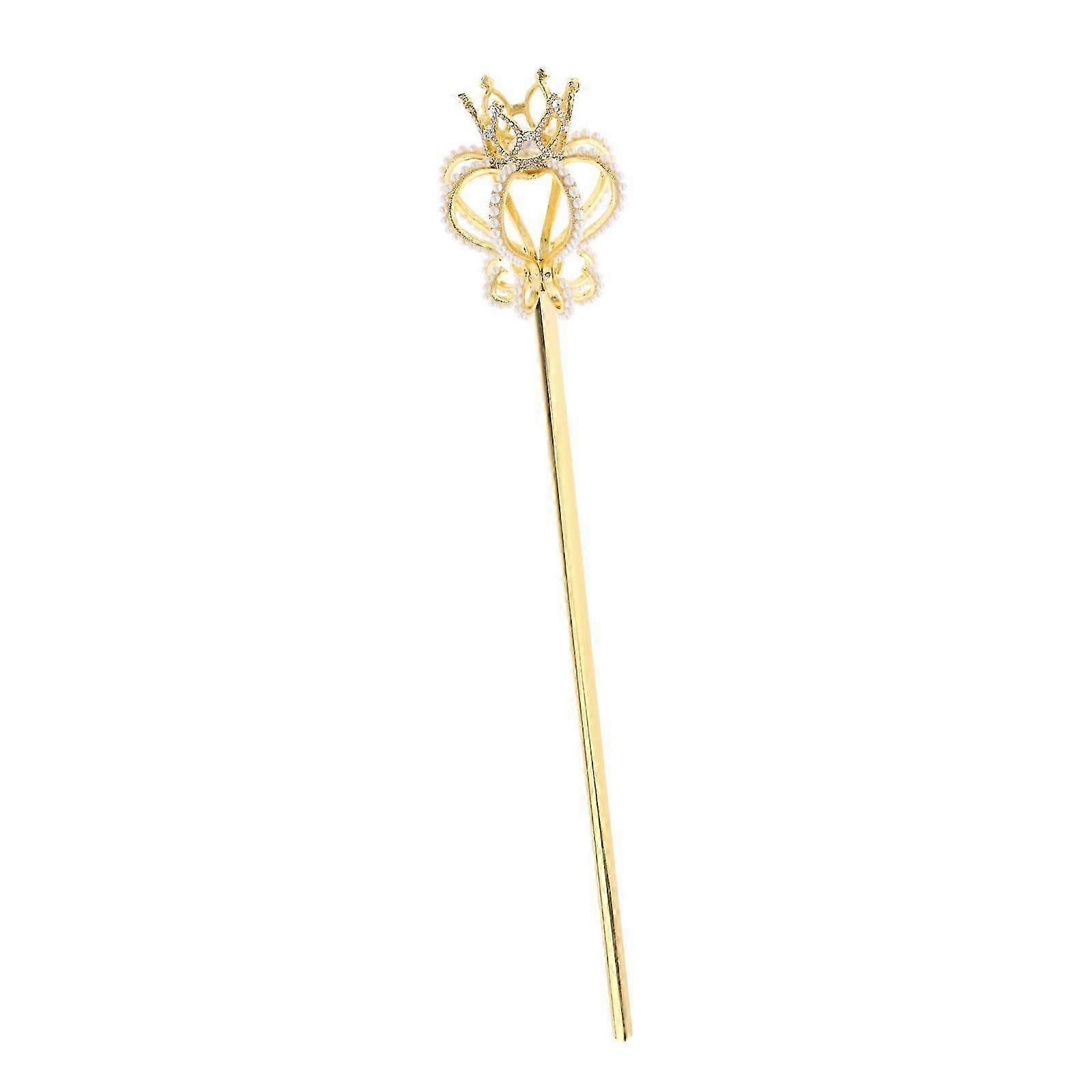 props pageant bridal scepter wands crystal Golden