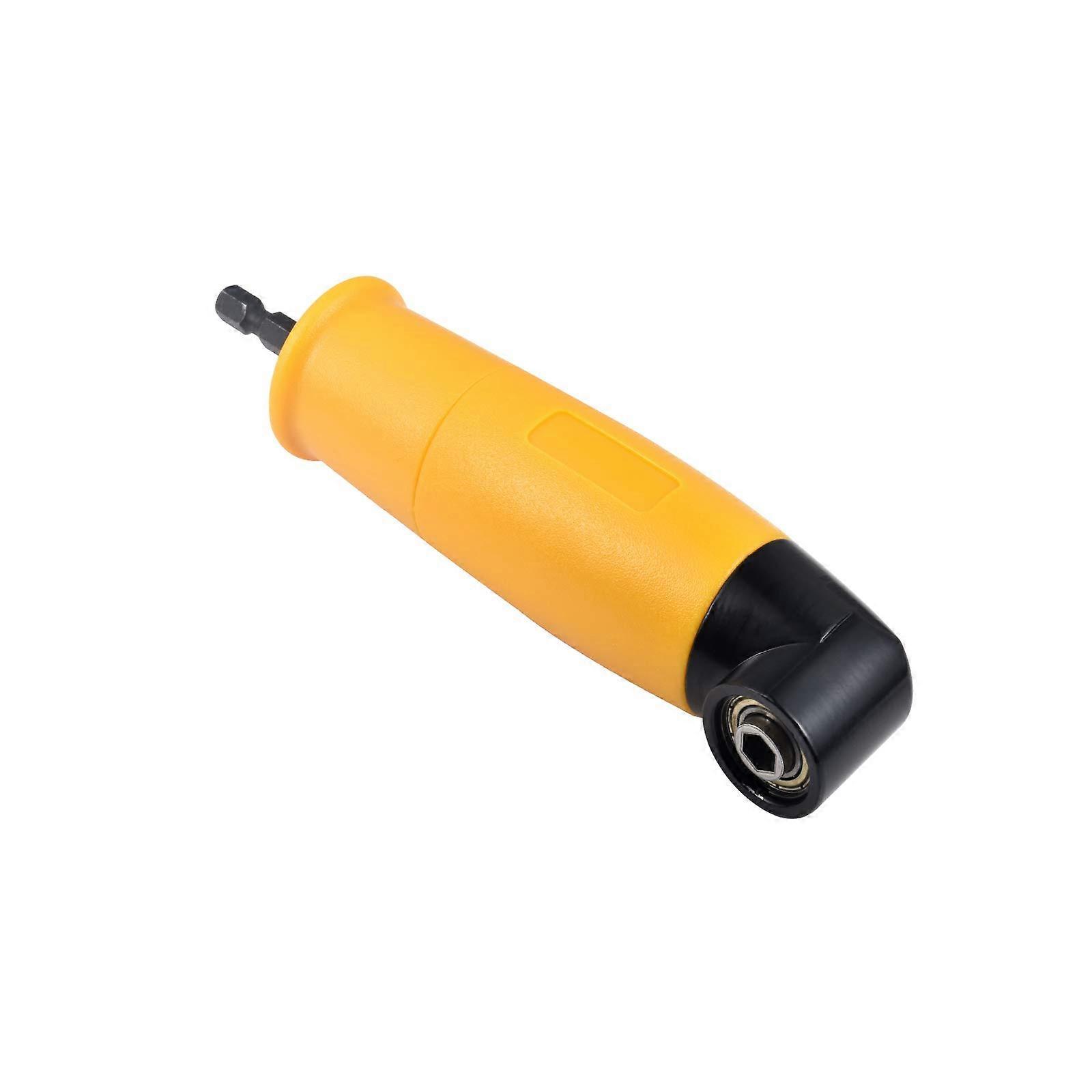 Right Angle Drill Attachment, 90 Degree Driver Extension for Power Drill, 1/4 Inch Hex Bit Socket Adapter