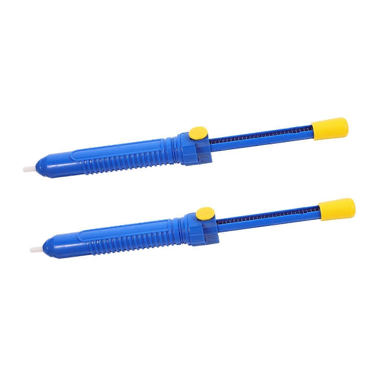 Manual Solder Sucker Desoldering Pump with Sturdy Plastic Construction for Efficient Circuit Board Repair and Desktop Use
