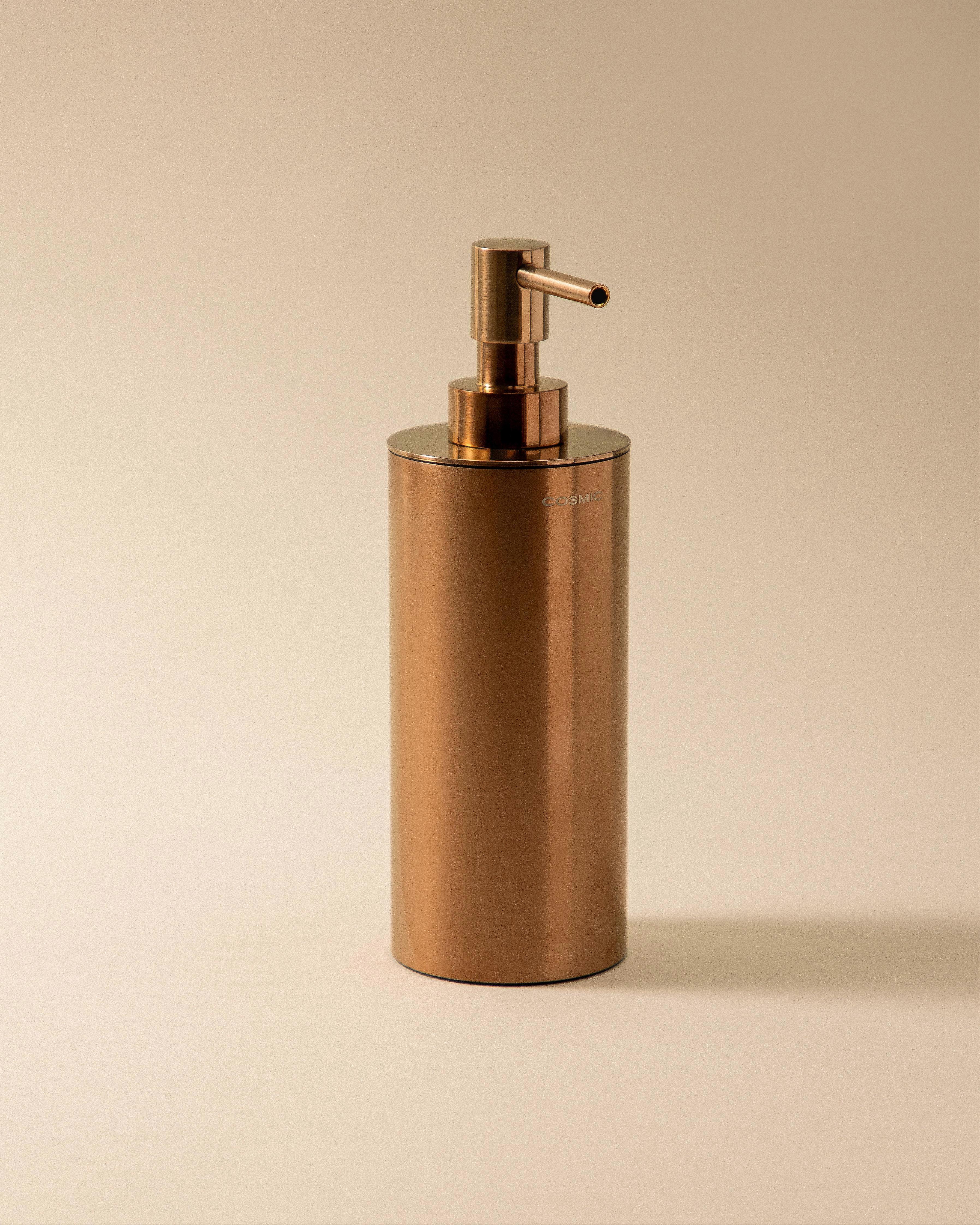 COSMIC Soap dispense, 240ml capacity, Copper, Architect S+ Collection
