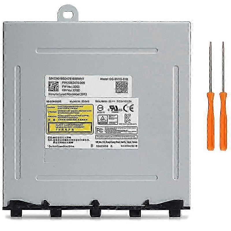 Blu-ray Disk Drive Lite-on Dg-6m1s-01b For Xbox One With Screwdriver