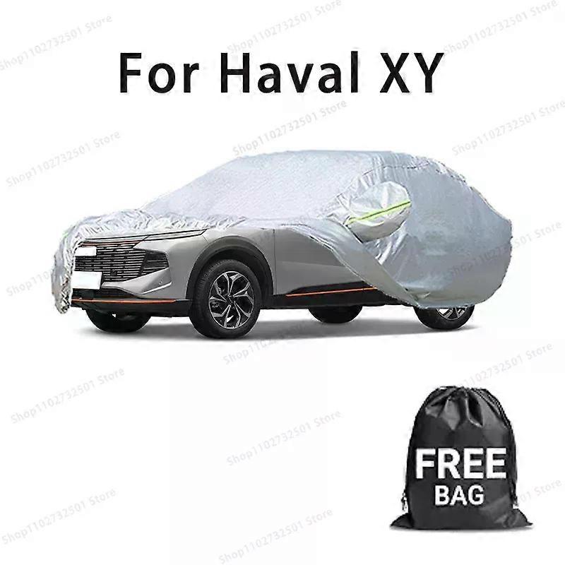 Κάλυμμα αυτοκινήτου Για Haval XY Πλήρες κάλυμμα Αδιάβροχο κάλυμμα προστασίας από τον ήλιο Αξεσουάρ αυτοκινήτων ανθεκτικά στις γρατσουνιές