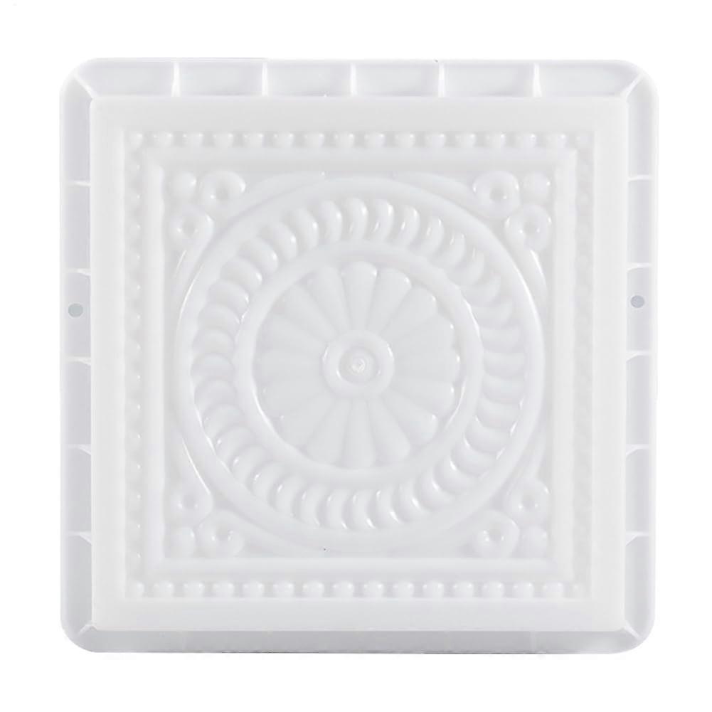 Square paving form Simulation concrete path Mold fungi Driveway brick connector