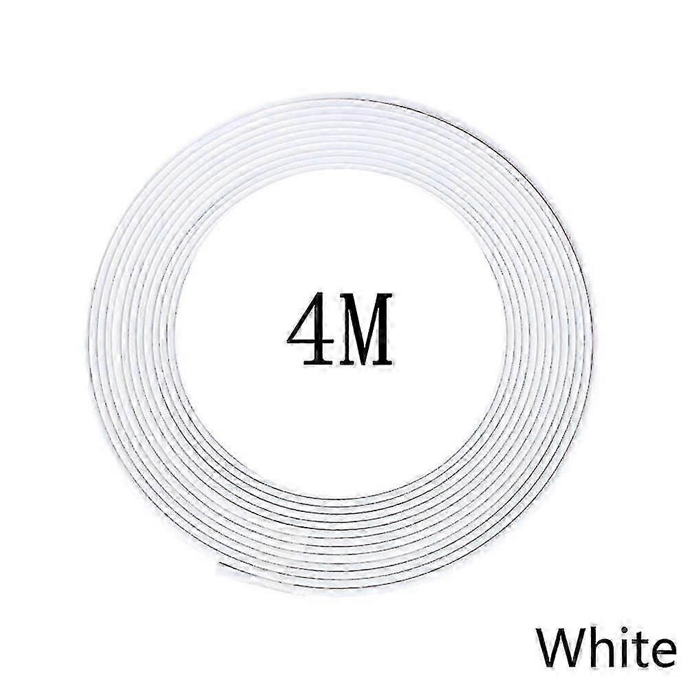 8m / Car Wheel Protection Device Decorative Strip Car Color Rolling Rim Blade Tire Protective Line R