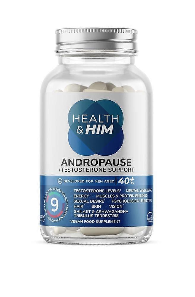 Health & Her Andropause 40+ Multi-Nutrient Supplement 60 Capsules