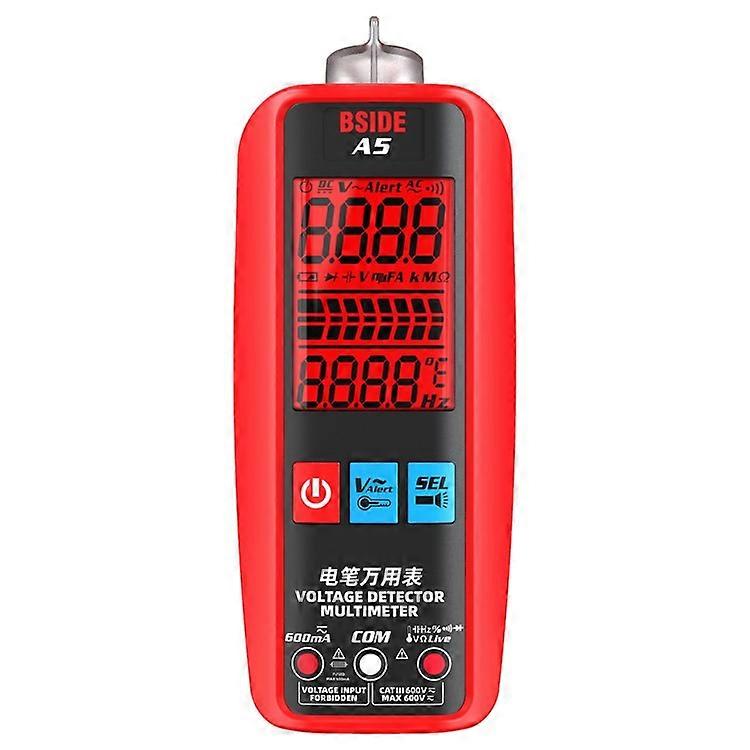 BSIDE A5 Smart Digital Multimeter Profesional AC DC Current VFC NCV Live Wire Ohm Diode Voltage Detector Meter