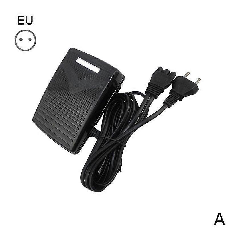 European standard (A) $ household sewing machine three round plug foot controller power cord foot pedal foot controller true beauty European plug