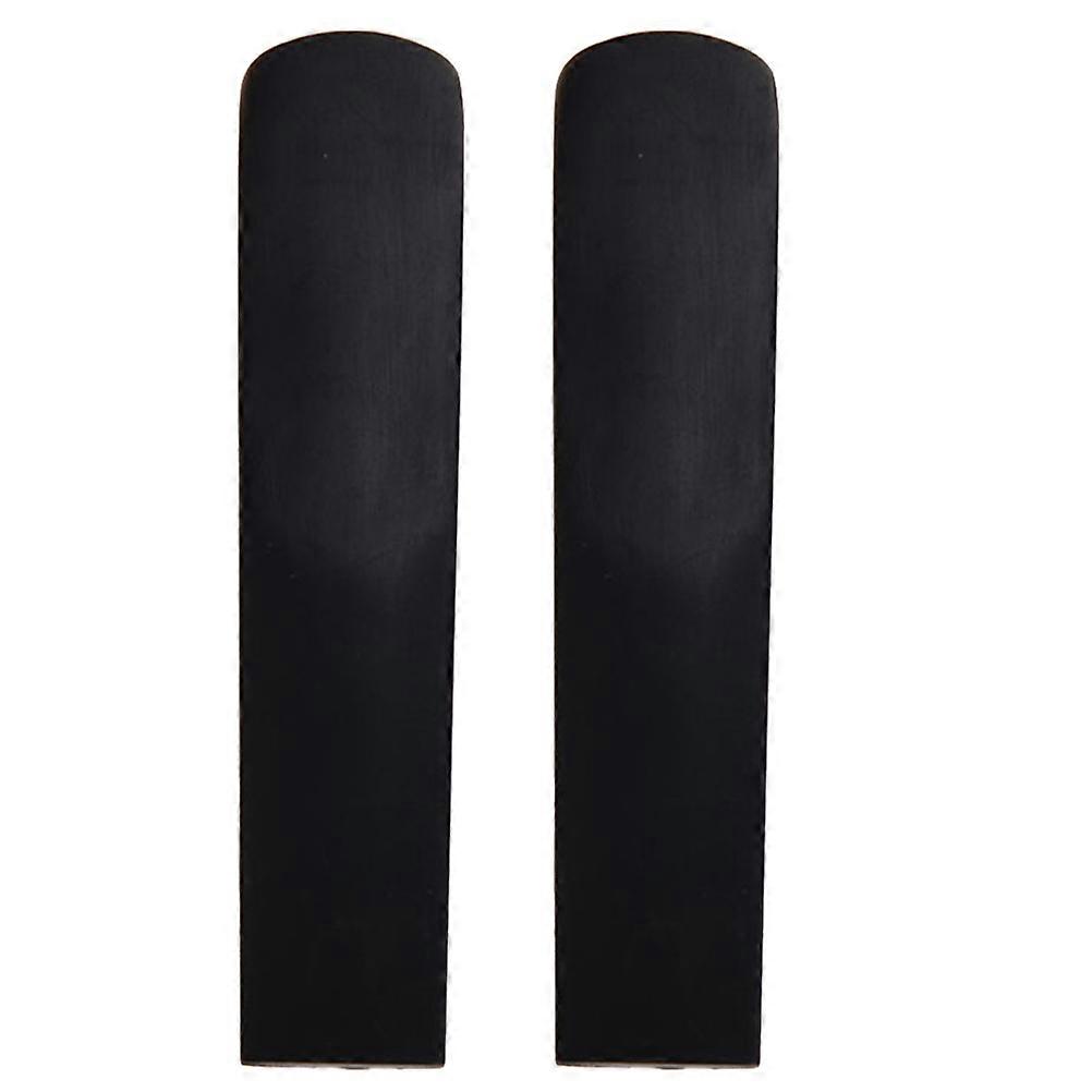 2pcs Strength Resin Clarinet Reeds for Woodwind Instruments, Compatible with Traditional Clarinets, Sound Parts for Musicians