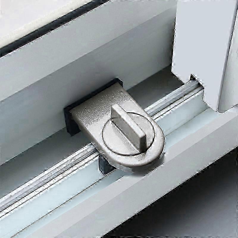 2PCS Adjustable Sliding Window Locks Window Wedge Window Stop