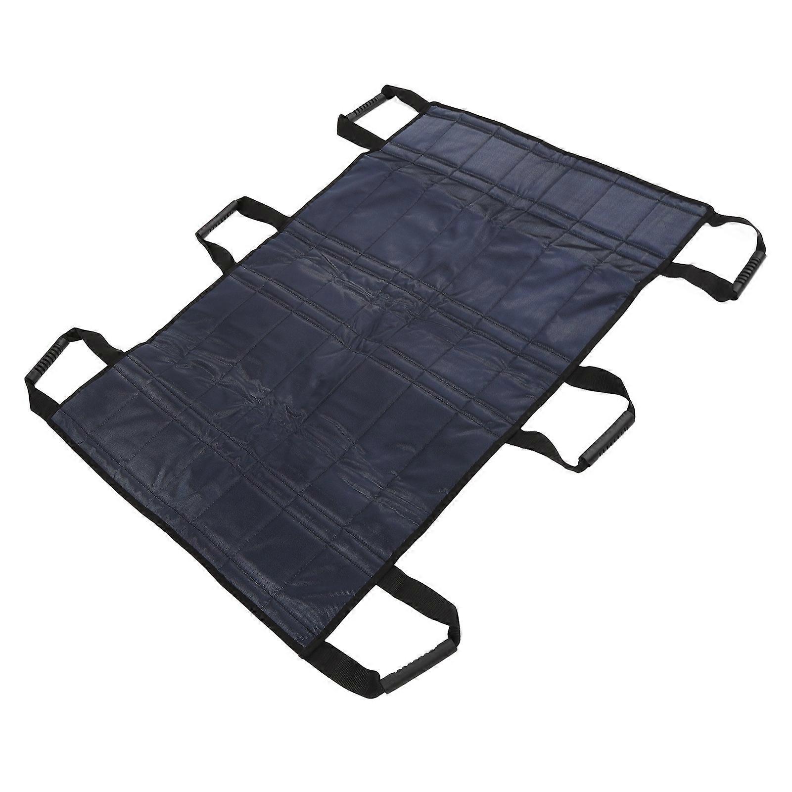 Drap de lit de transfert polyvalent, six poignées robustes, respirant, imperméable, réutilisable, pour patient âgé