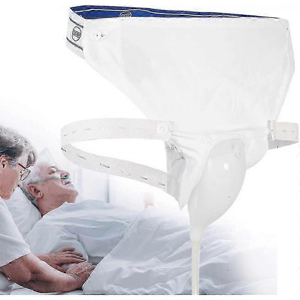 Urinuppsamlare i silikon med 2 kateterpåsar, 3 typer för män, kvinnor, äldre