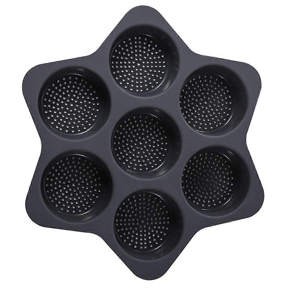 Hamburger Pressing Mould Maker Silicone Molds For Baking Meat Pie Baking Mold 385X385X4Cm 7Pcs