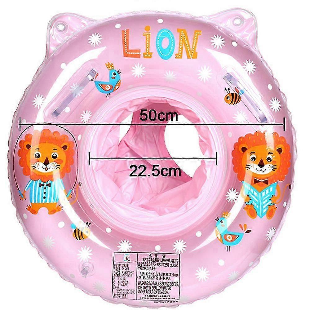 Baby Pool Float, Eco-Friendly Material Inflatable For Infant's First Swim, Portable And Foldable With Security Protection