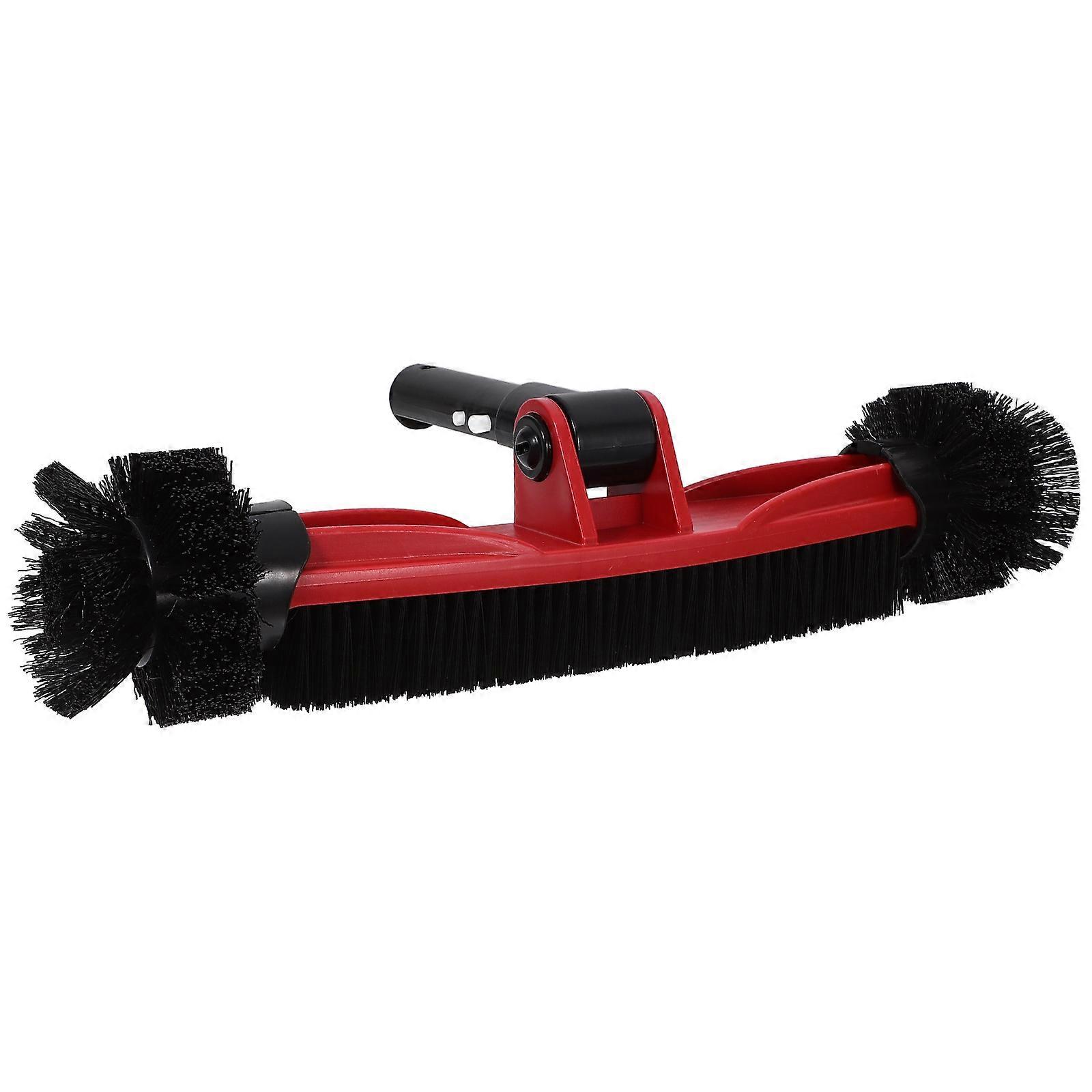 Professional Pool Brush Rotatable Head For Indoor Cleaning Corner Cleaning PP 1Pcs