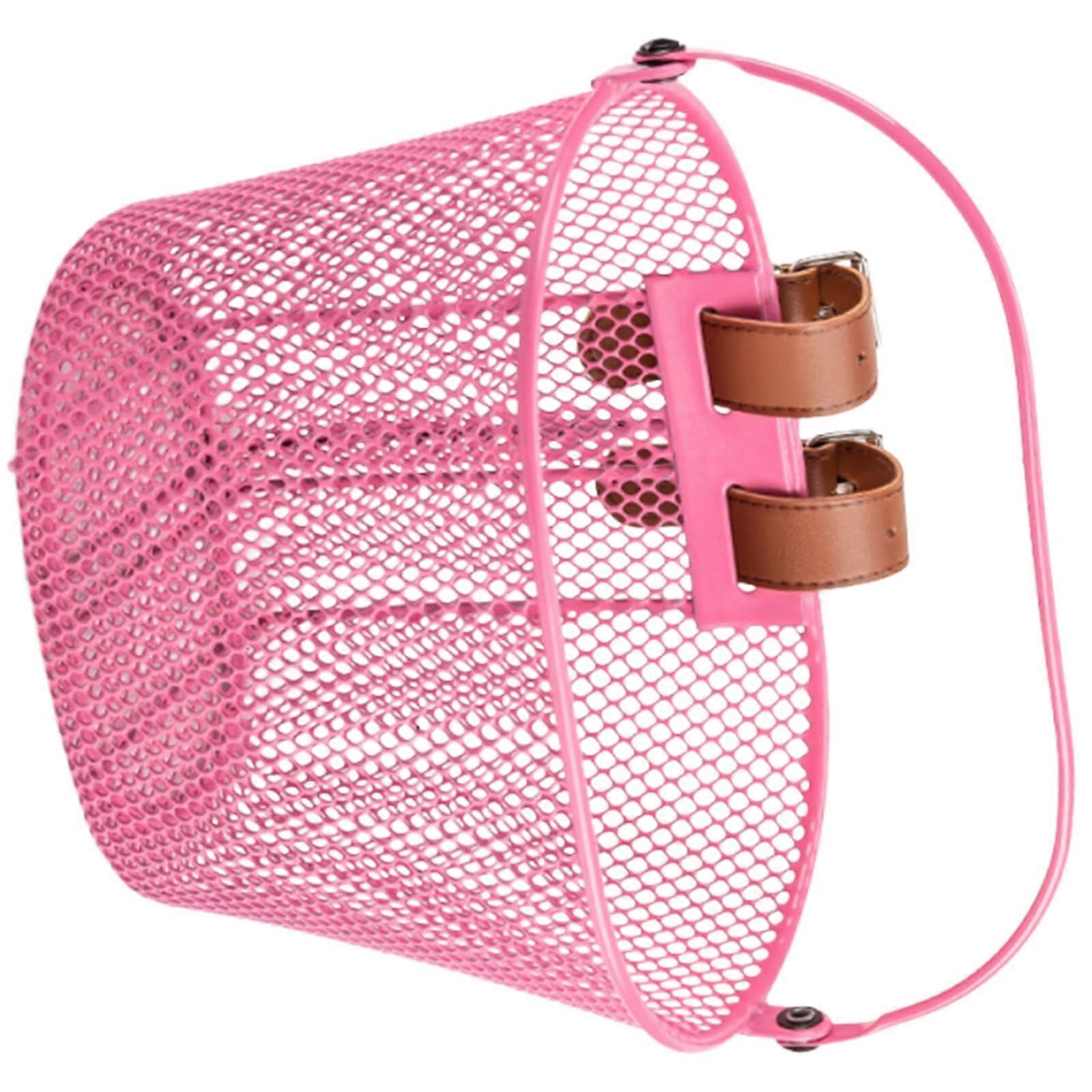 s bikes bicycle basket large capacity metal tricycle basket bicycle front handlebar basket for children toddler