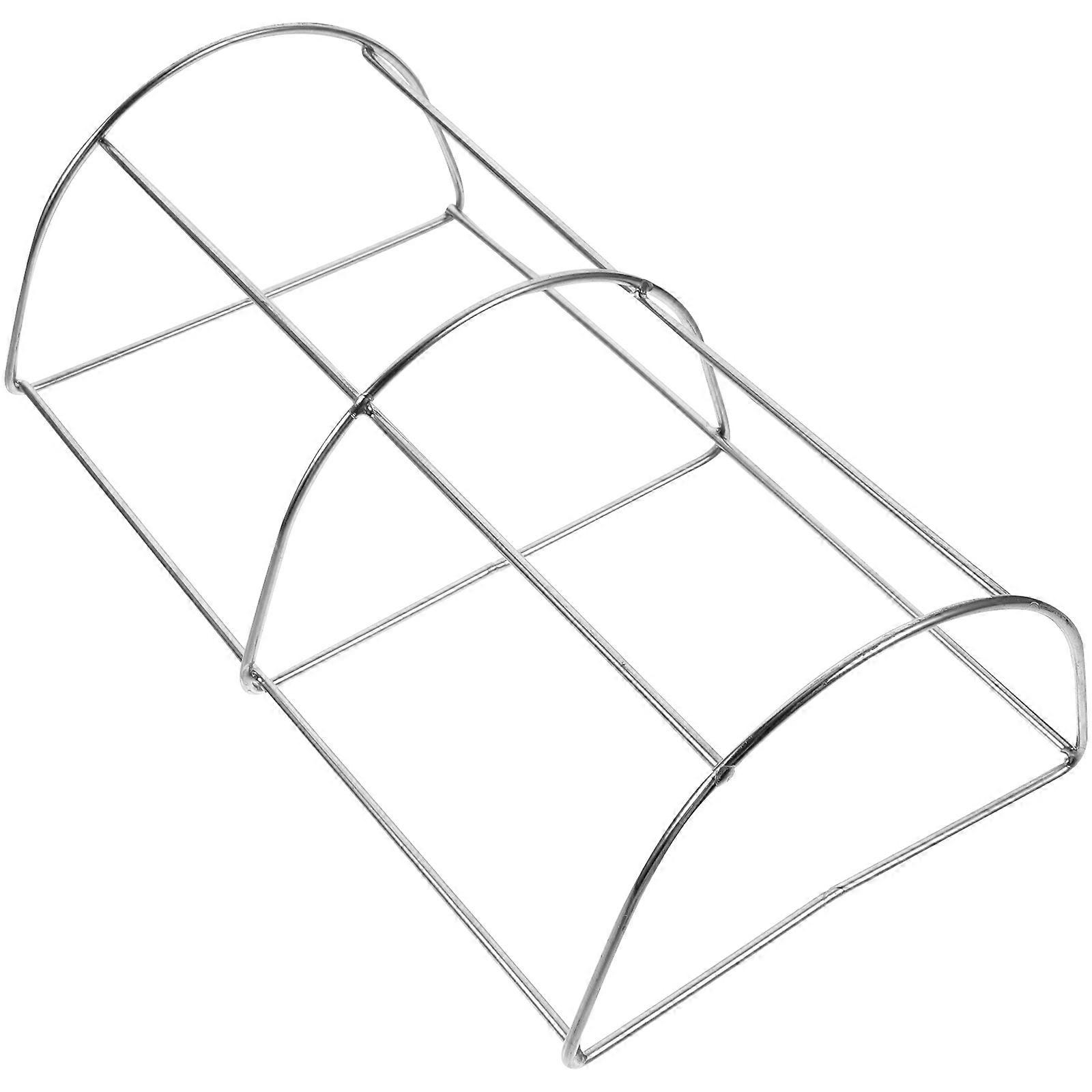 Barbecue Racks Camping Cookware Rack Folding Outdoor Adventure Compact Design Silver 1Pack